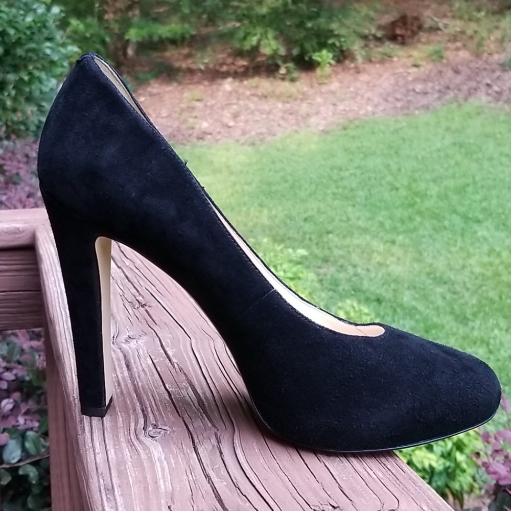 Nine West Leather Heels "Brielyn" 8M EUC - Picture 1 of 7